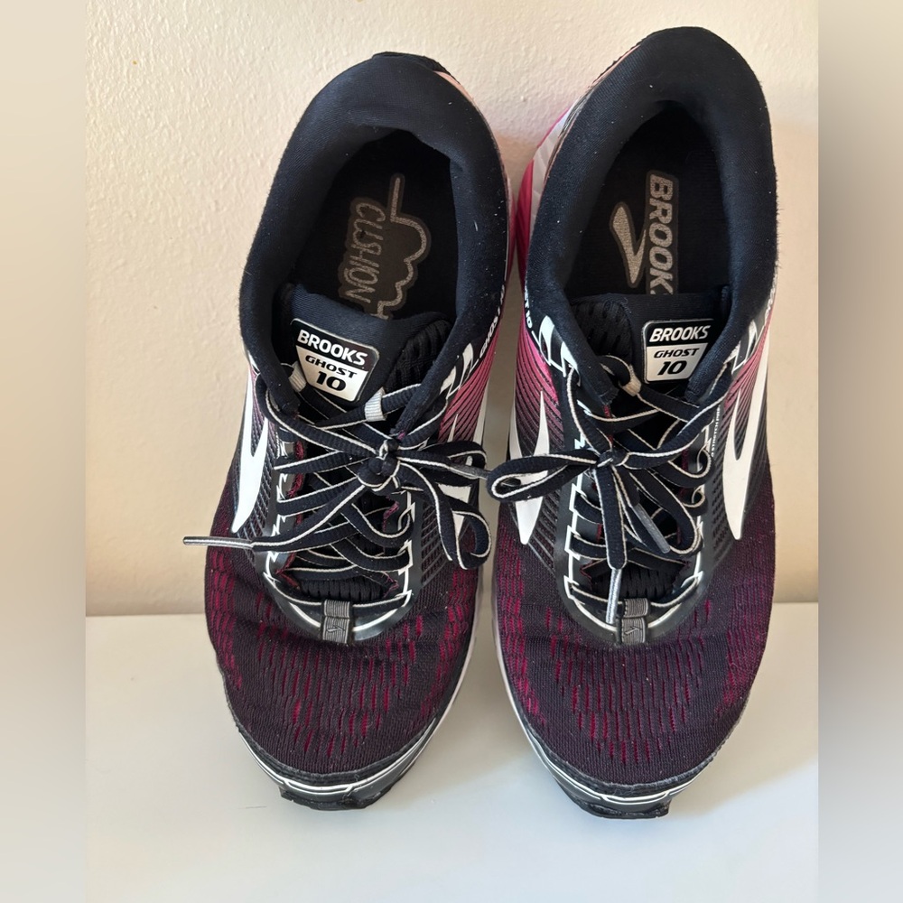 Brooks Women's Athletic Shoes - Black and Pink - Picture 4 of 9